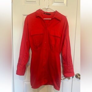 Zara Red Mini Dress